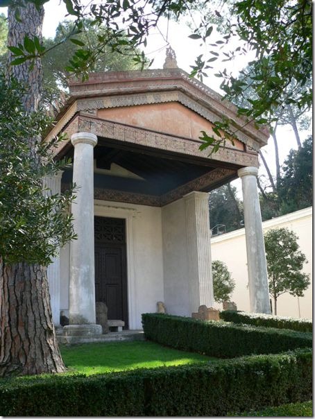 świątynia etruska przy villa giulia