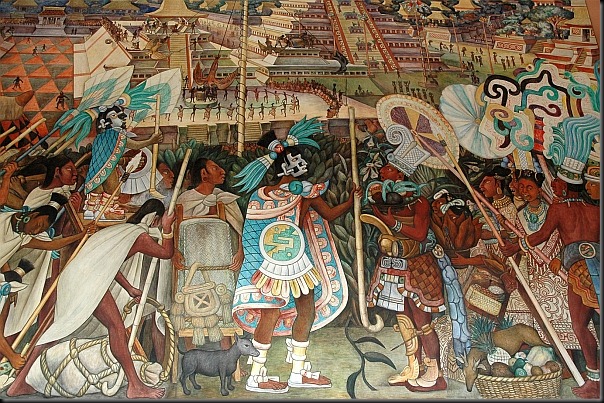 diego rivera - mural z pałacu narodowego 2