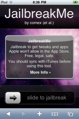 jailbreak ipod touch