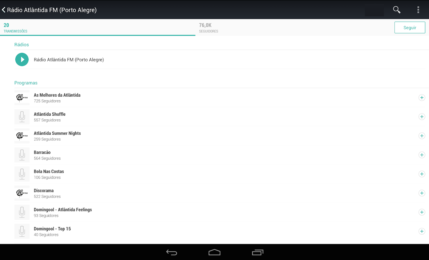 TuneIn Radio Pro - screenshot