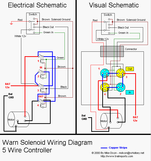 Electric Winch Wiring Diagram