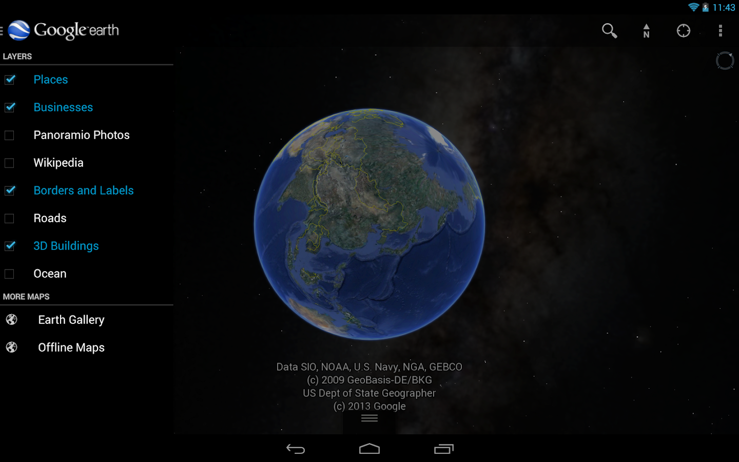 google earth download for android