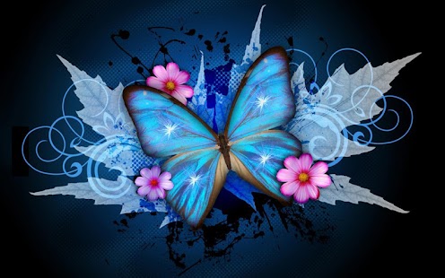 Shiny Butterfly Live Wallpaper Screenshots 5