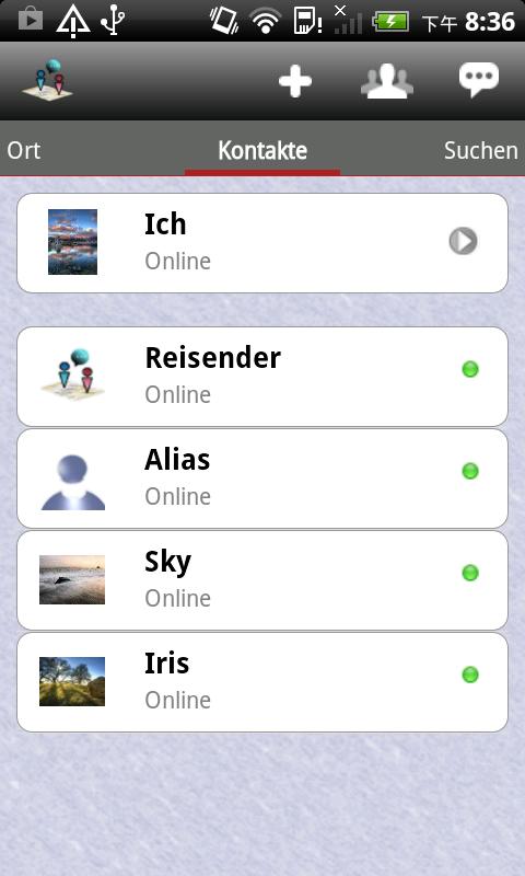 Android application Phone Tracker-IM Map Navigator screenshort