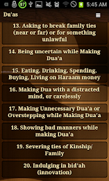 Reasons why Dua is unanswered poster 3