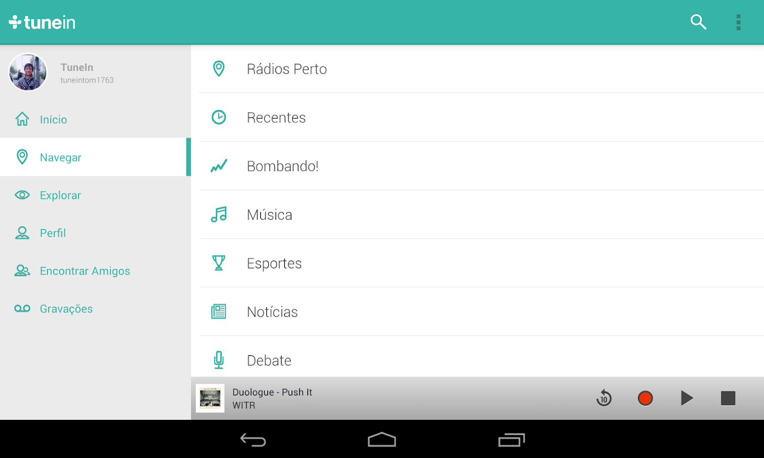 TuneIn Radio Pro - screenshot