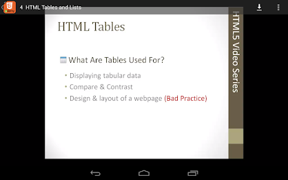 Learn Free HTML5 Tutorials poster 15