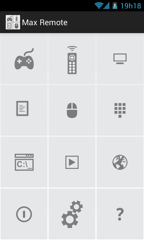 Android application Max Remote Full screenshort