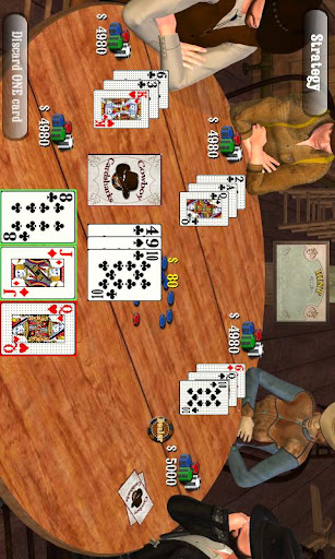 【免費紙牌App】Cowboy Cardsharks Hold'em-APP點子