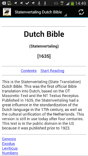 Dutch Bible Translation