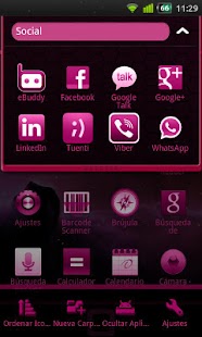 How to download GO Launcher Theme Black & Pink 1 mod apk for bluestacks