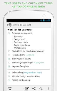 Evernote - screenshot thumbnail