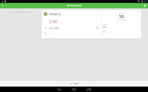 Money Lover - Expense Manager - screenshot thumbnail