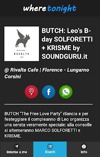 Lastest WhereTonight Firenze&Dintorni APK for Android
