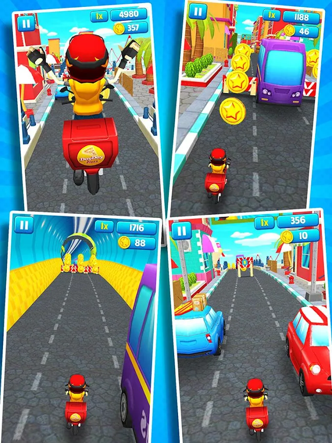   Subway Scooters Free -Run Race- 스크린샷 