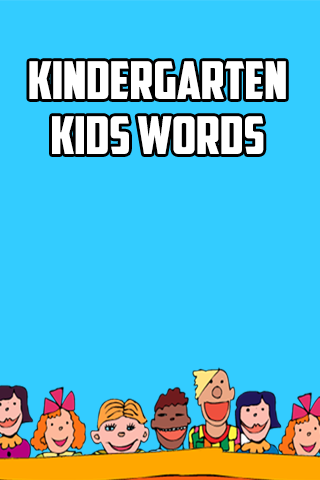 Kindergarten Kids Words