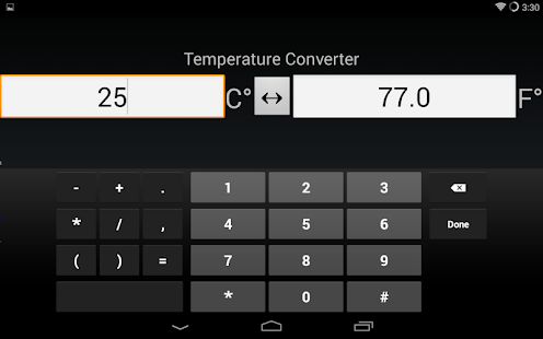 Temperature Converter Screenshots 0