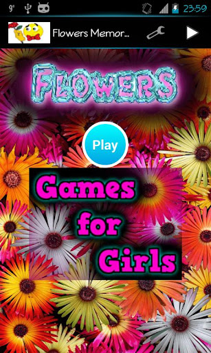 Flowers Memory Game