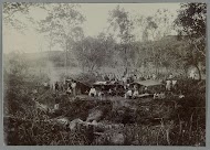 Bosbivak bij Lampahan