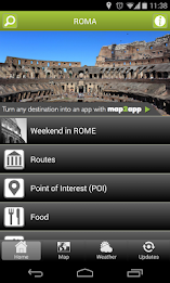 Weekend a ROMA by map2app poster 2