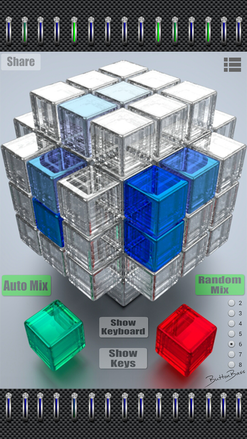 ButtonBass EDM Cube Screen 2