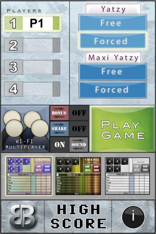 BB Yatzy Screen 2