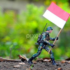 Indonesian soldier by Ahmad khoirul Hakim - Artistic Objects Toys