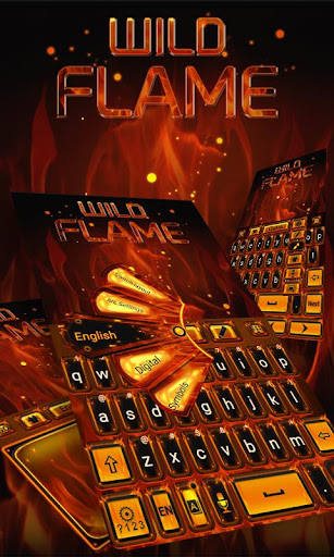 Wild Flame GO Keyboard Theme