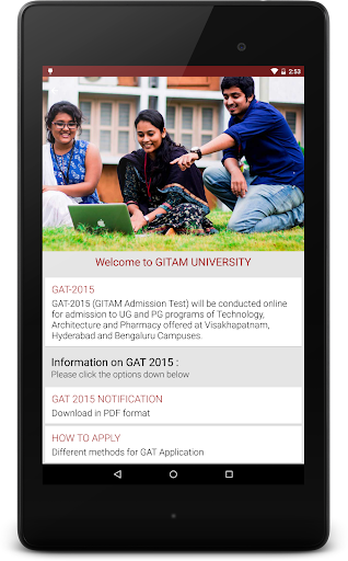 免費下載教育APP|GITAM University Admissions app開箱文|APP開箱王