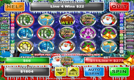 Winter Wonga Slots poster 2