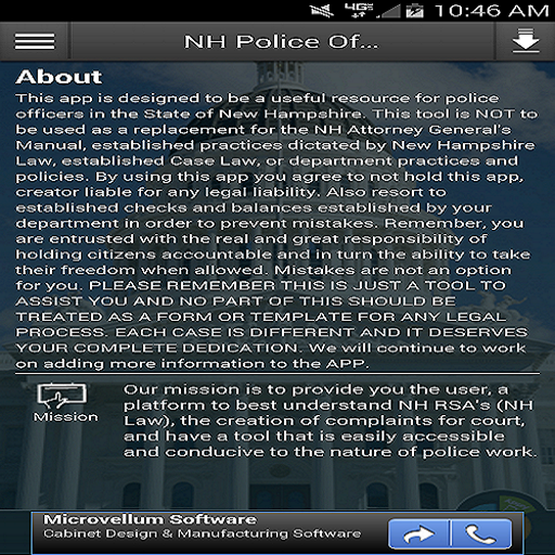 【免費生產應用App】NH Police Guide Criminal Code-APP點子