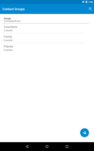 Contacts Groups for Lollipop