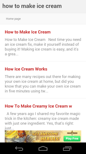 How to Make Ice-Cream