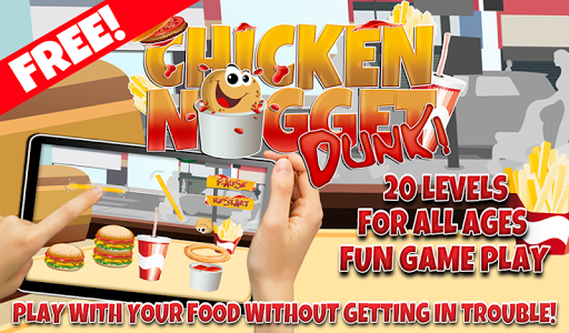 Chicken Nugget Dunk Game FREE