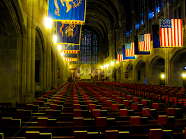 West Point Cadet Chapel interior by Del Candler - Buildings & Architecture Public & Historical