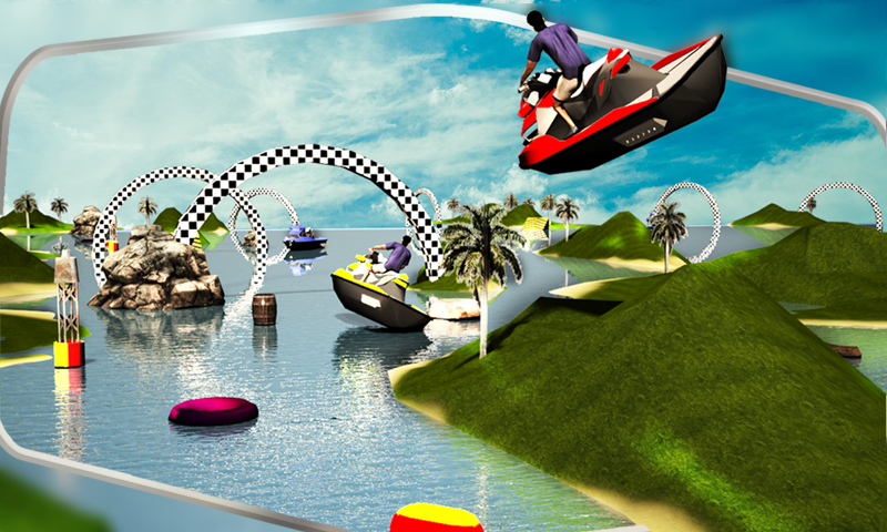 Jet Ski Driving Simulator 3D Screen 3
