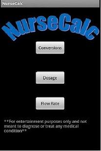 NurseCalc (Ad Free) Screenshots 0