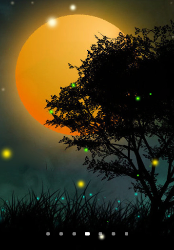 Fireflies Live Wallpaper