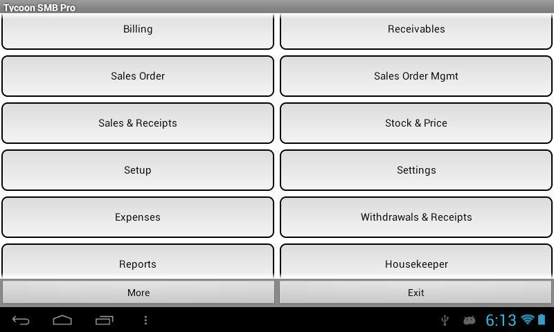   Tycoon SMB-Invoice/POS/Billing- screenshot 