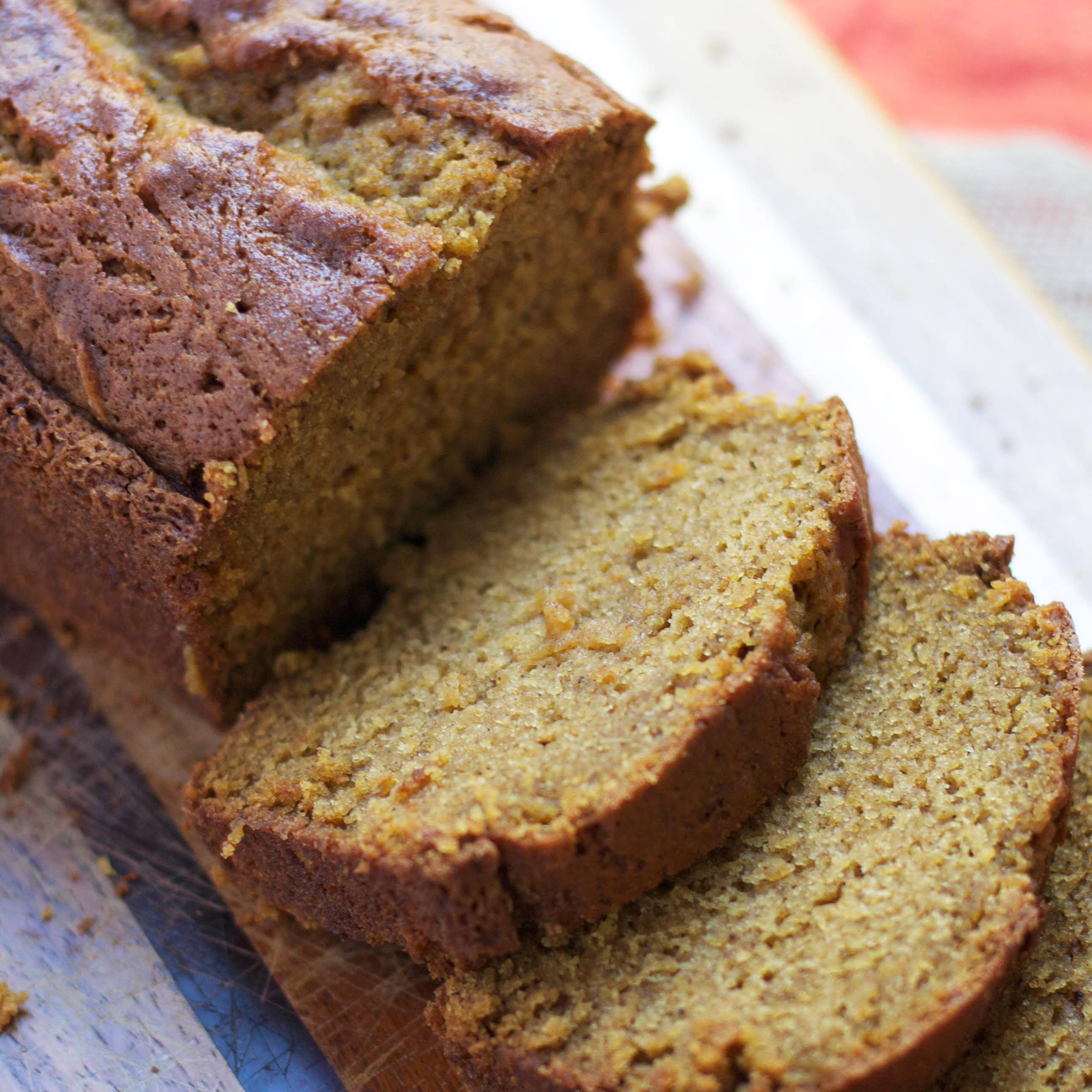 Easy One Bowl Pumpkin Bread