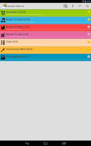 【免費生產應用App】Rainbow Todo List-APP點子