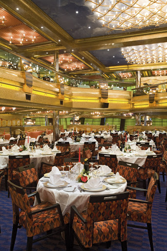 Costa-Serena-restaurant - Costa Serena's five restaurants offer cruisers plenty of dining options.
