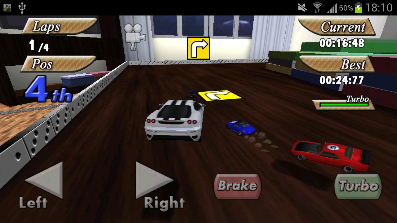 Android application Tiny Little Racing screenshort
