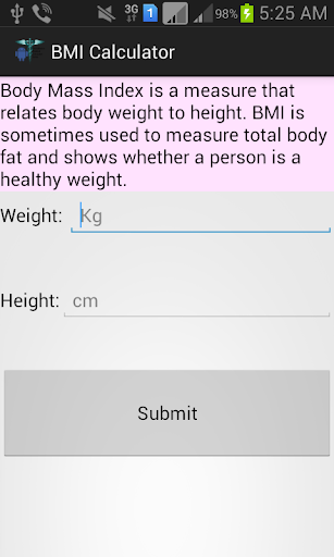 BMI Calculator