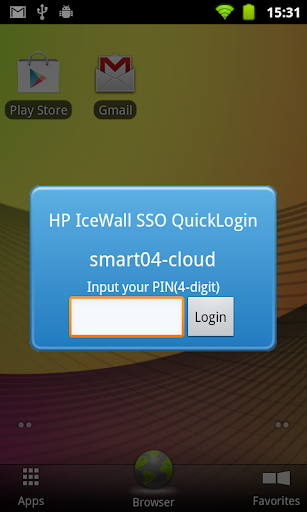 HP IceWall SSO QuickLogin