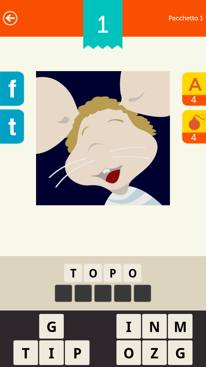 Android application Guess the Character! Logo Quiz screenshort