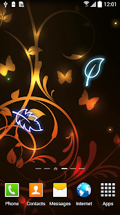 Glowing Flowers Live Wallpaper - Android Apps on Google Play