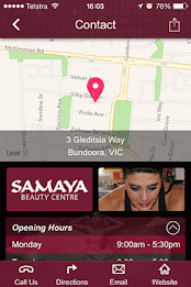 samaya beauty centre poster 8