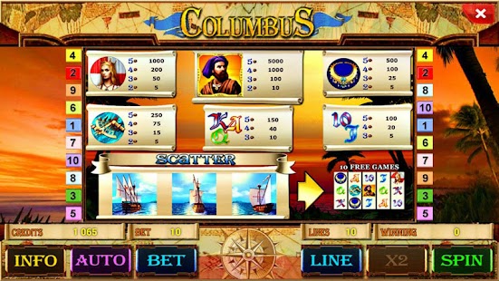 Free Download Columbus Deluxe slot APK