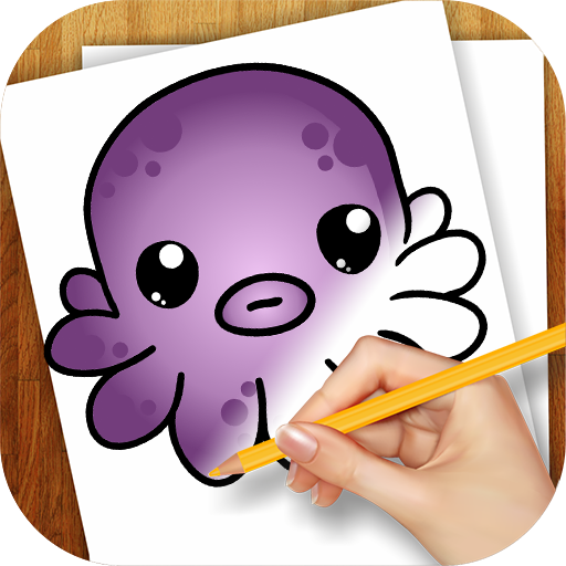 Learn to Draw Sea Animals 家庭片 App LOGO-APP開箱王